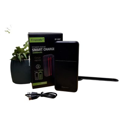 🔋 𝗣𝗼𝘄𝗲𝗿 𝗕𝗮𝗻𝗸 𝗘𝗰𝗼𝗽𝗼𝘄𝗲𝗿 𝗘𝗣-𝗖𝟴𝟲𝟳 – 𝟮𝟮.𝟬𝟬𝟬 𝗺𝗔𝗵 𝗰𝗼𝗻 𝗖𝗮𝗿𝗴𝗮 𝗥𝗮́𝗽𝗶𝗱𝗮