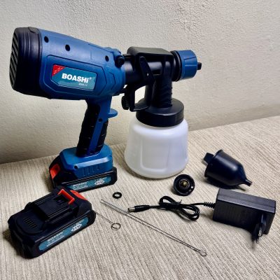 Pulverizador de Pintura Inalámbrico con 2 Baterías