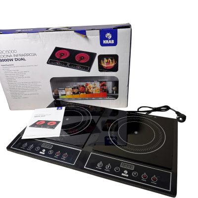 Cocina Infrarroja Dual KRAB 5000W