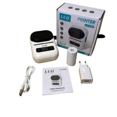 Mini Impresora Térmica Portátil 2 en 1 LUO LU-SY30